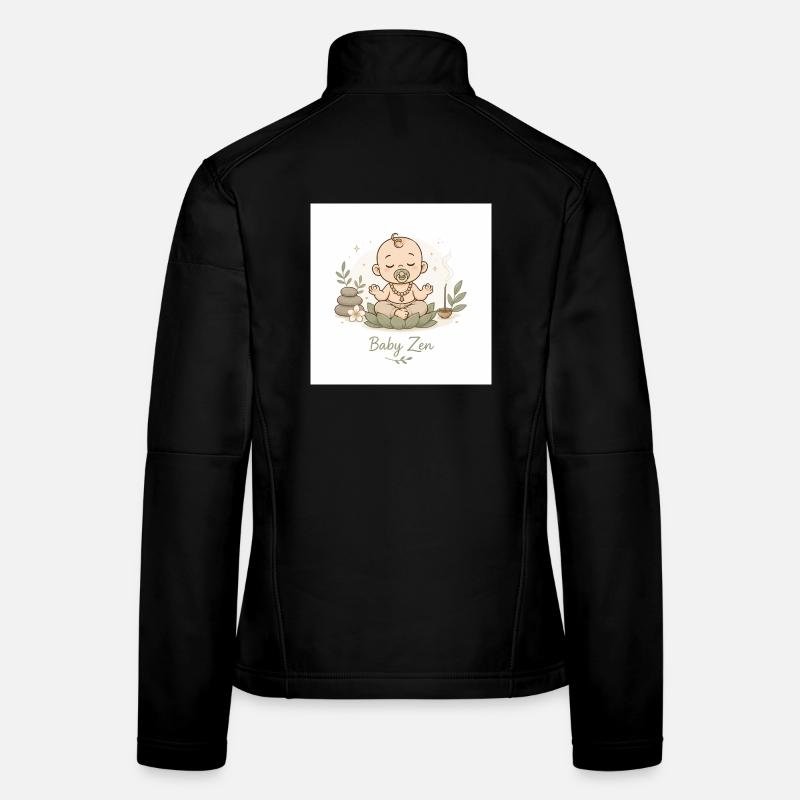 Bébé Zen Pacifique Veste en tissu softshell Femme