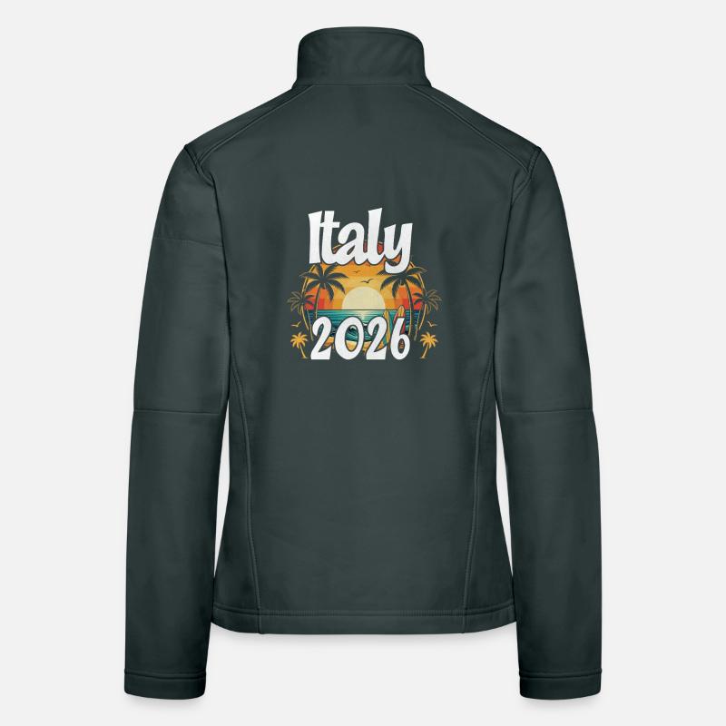 Italy 2026 Women's Softshell Jacket