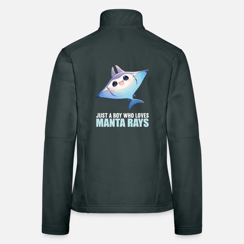 Rays Manta Rays Women's Softshell Jacket
