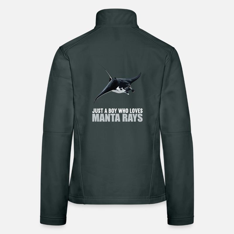 Rays Manta Rays Women's Softshell Jacket