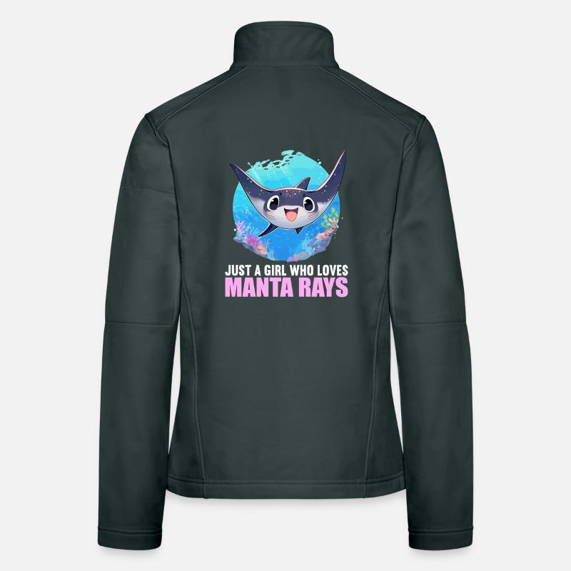 Rays Manta Rays Women's Softshell Jacket