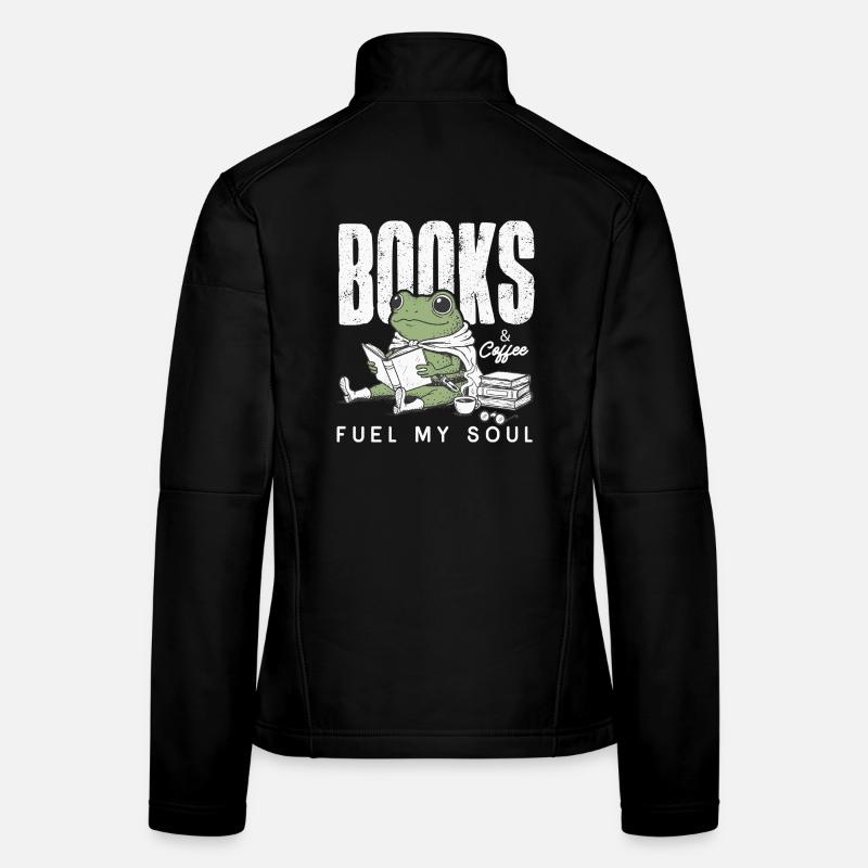 Bookworm & Coffee Bookworm Bookworm Book Women's Softshell Jacket