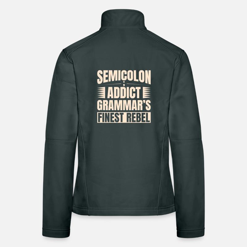 Semi Colon Finest Rebel Semicolon Frauen Softshelljacke