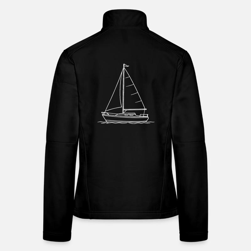 Segelboot Frauen Softshelljacke