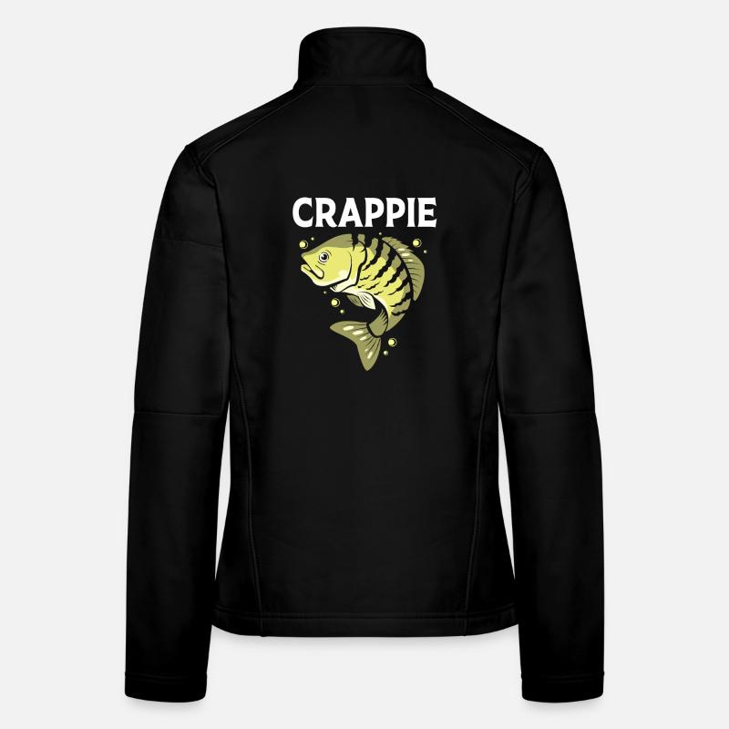 Crappie Fish Perch Sunfish Women's Softshell Jacket
