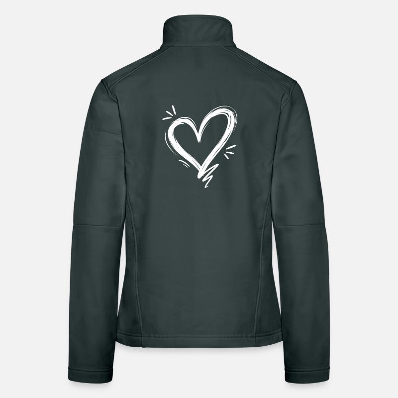 Heart Women's Softshell Jacket