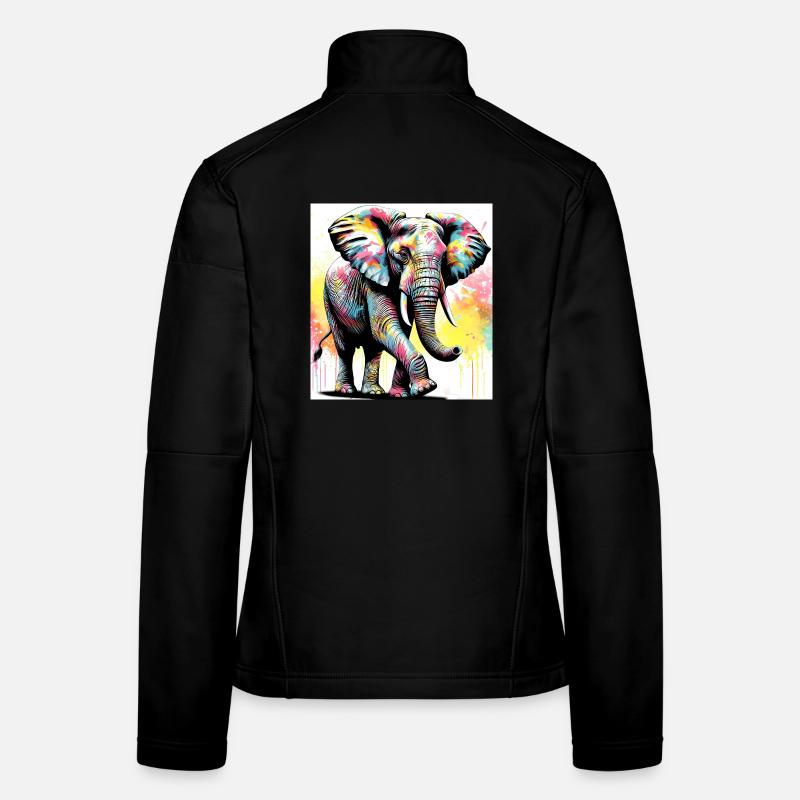 Elefant Frauen Softshelljacke