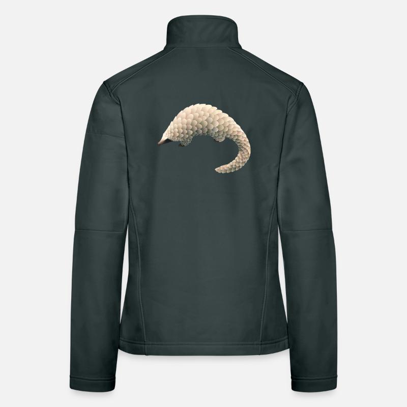 Pangolin Veste en tissu softshell Femme