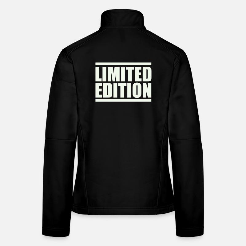 Édition limitée en majuscules Veste en tissu softshell Femme