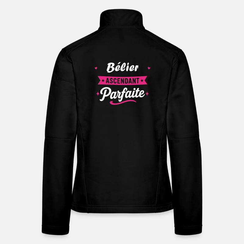 Bélier Ascendant Parfaite Veste en tissu softshell Femme