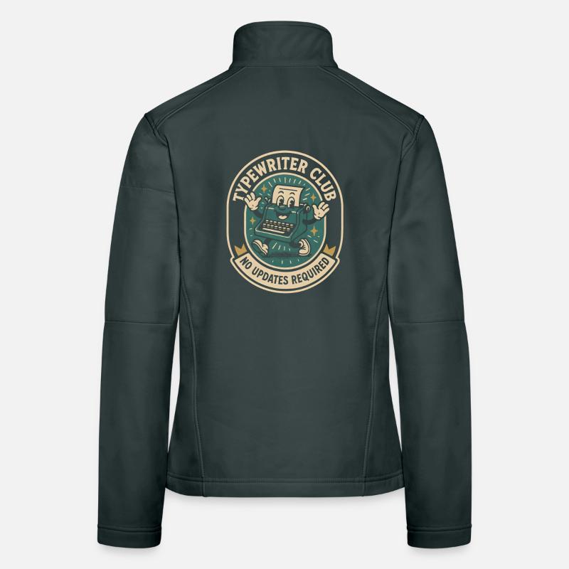 Typewriter Club | No updates Women's Softshell Jacket