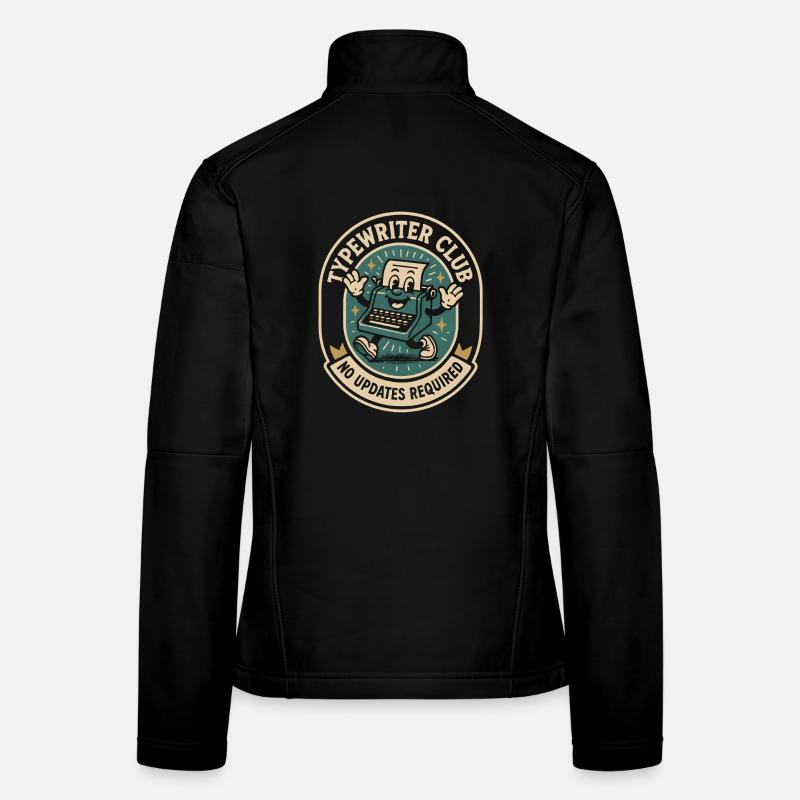 Typewriter Club | No updates Women's Softshell Jacket