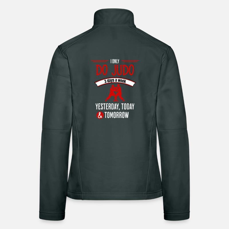 Citation drôle de judo Veste en tissu softshell Femme