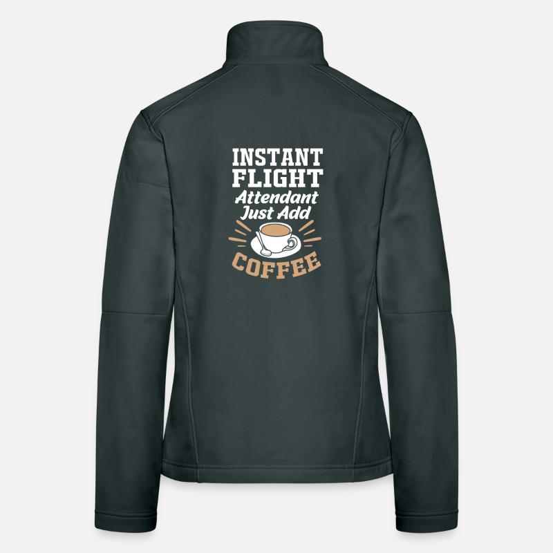 Stewardess Flugbegleiter Frauen Softshelljacke