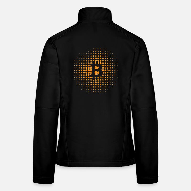 Bitcoin, Bitcoiner Gift Idea Women's Softshell Jacket