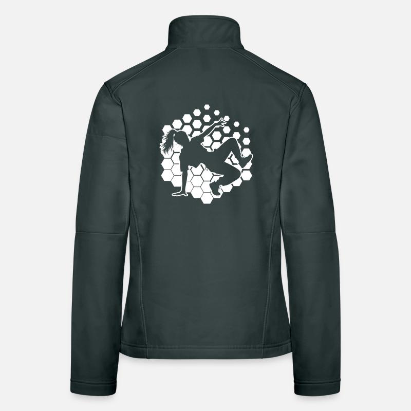 Gift idea for the breakdancer with street dance Women's Softshell Jacket