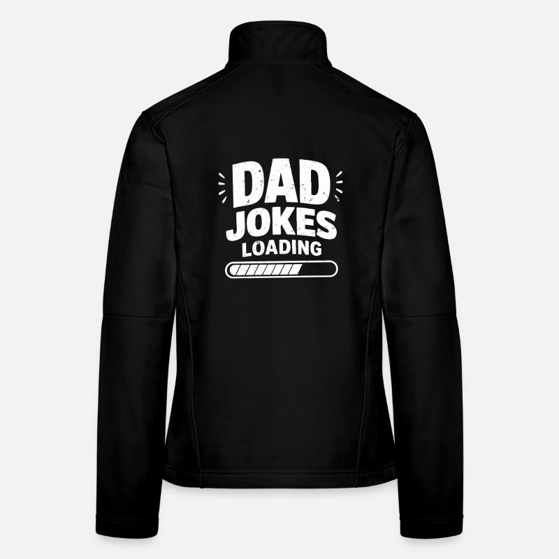 Blagues de papa en charge Veste en tissu softshell Femme