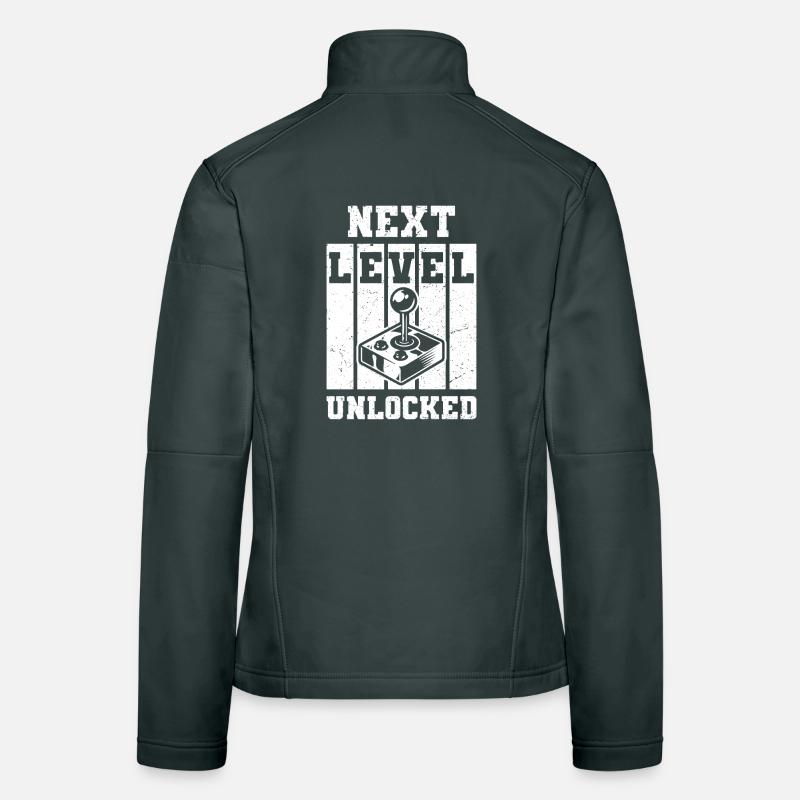 next level unlocked Women's Softshell Jacket