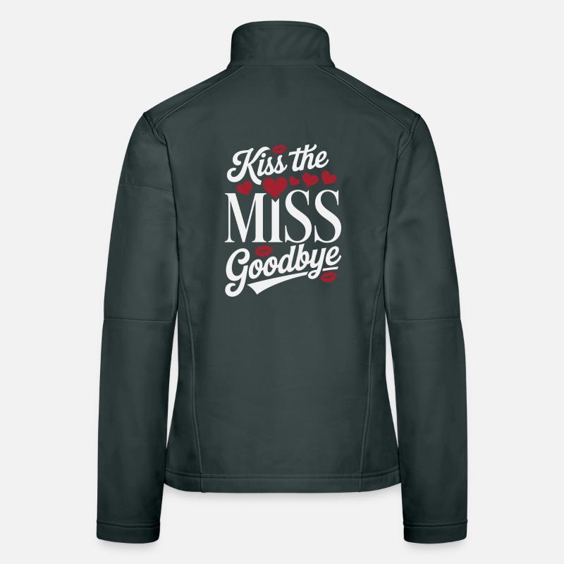 Soirée d’adieu embrasser la Miss Adieu Veste en tissu softshell Femme