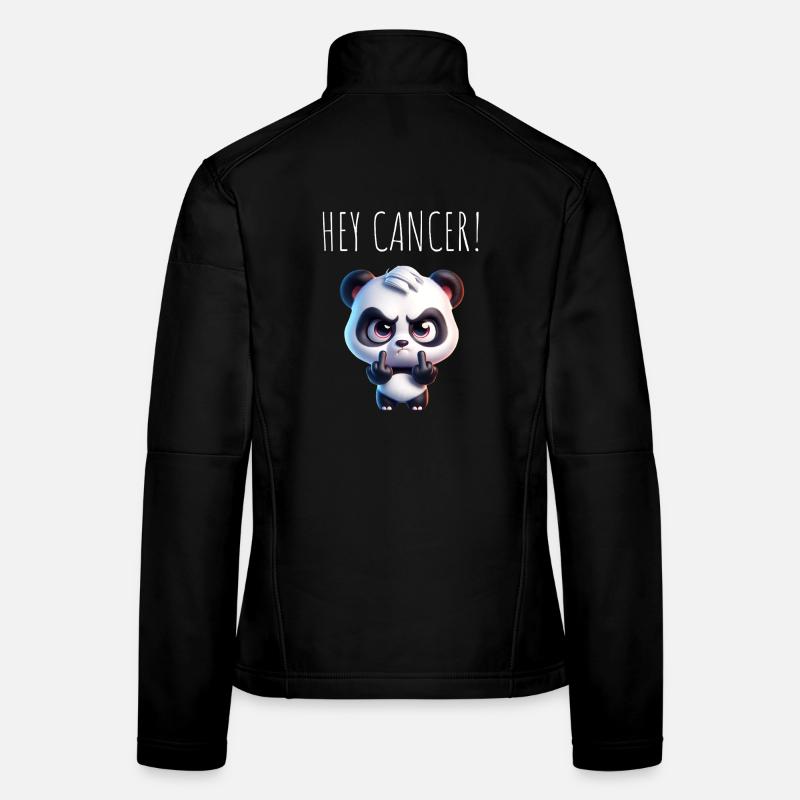 Hey Krebs Wütender Panda Frauen Softshelljacke