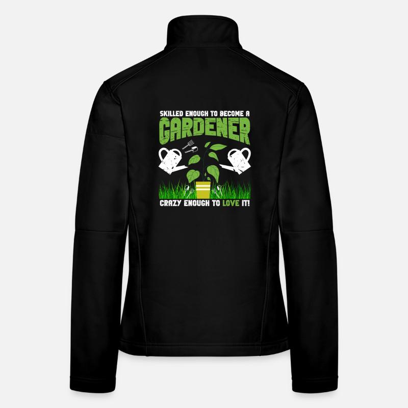 Skilled Crazy Gardener Women's Softshell Jacket
