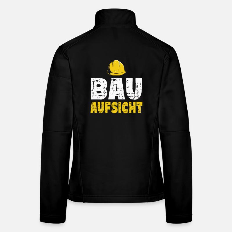 Bauaufsicht Bauarbeiter Frauen Softshelljacke