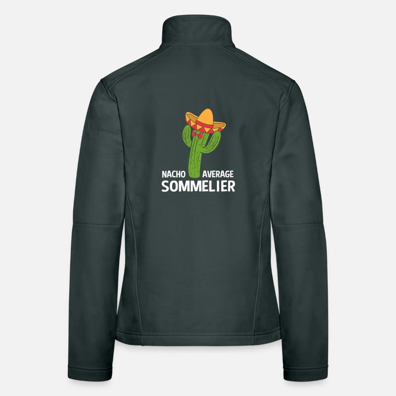 Sommelier du vin Veste en tissu softshell Femme