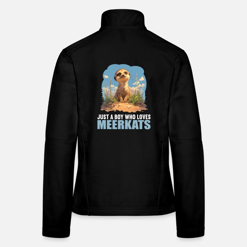 Meerkat Erdmännchen Women's Softshell Jacket
