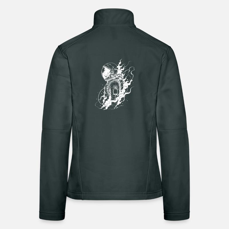 Astronaut between stardust and eternity Women's Softshell Jacket