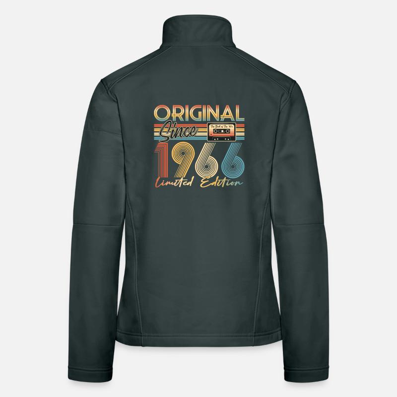 60e anniversaire, 60 ans Veste en tissu softshell Femme