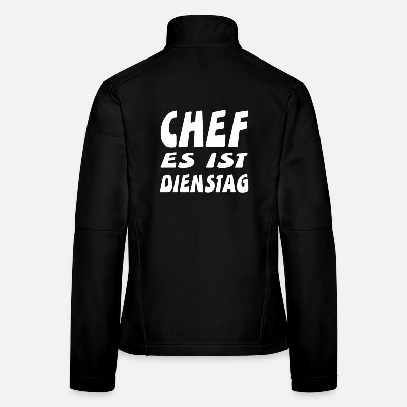 Chef Frauen Softshelljacke