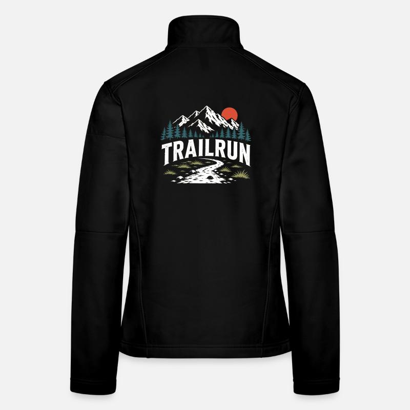 Trail Run Frauen Softshelljacke
