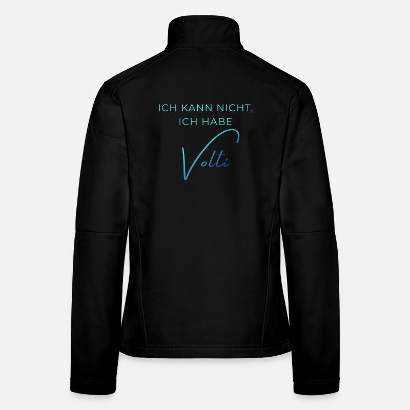 Voltigieren Training: Lustiger Volti Spruch Frauen Softshelljacke