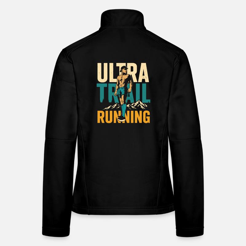 Ultra-Trailrunning Frauen Softshelljacke