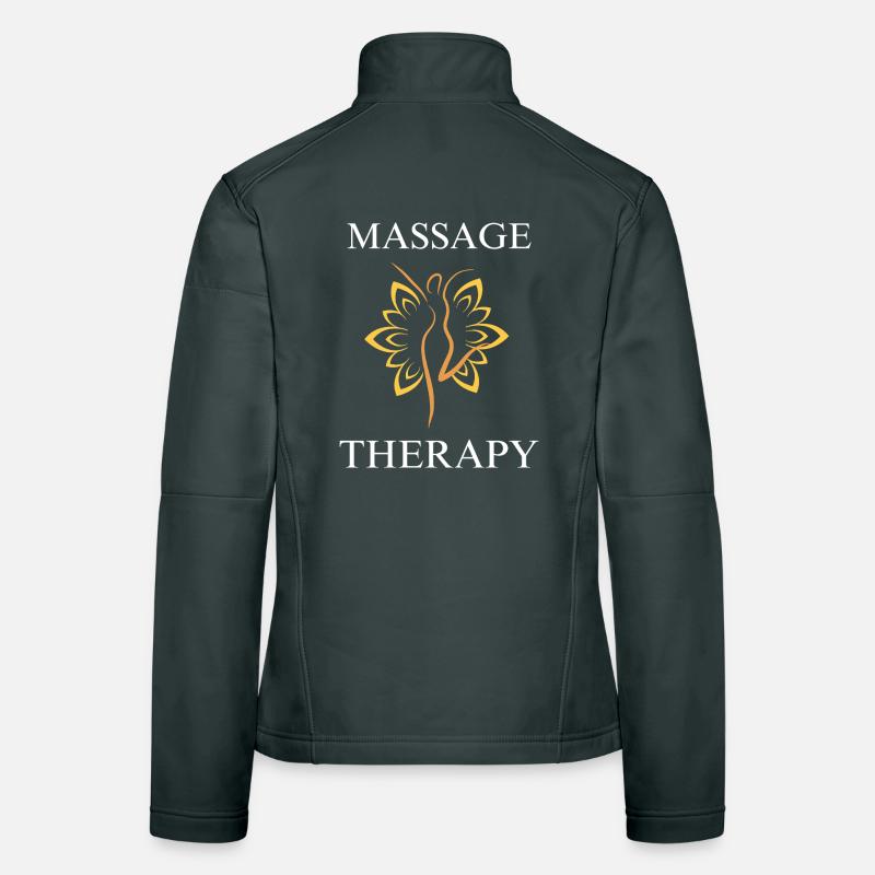 Massagetherapeut Heilende Berührungsmassagetherapie Frauen Softshelljacke