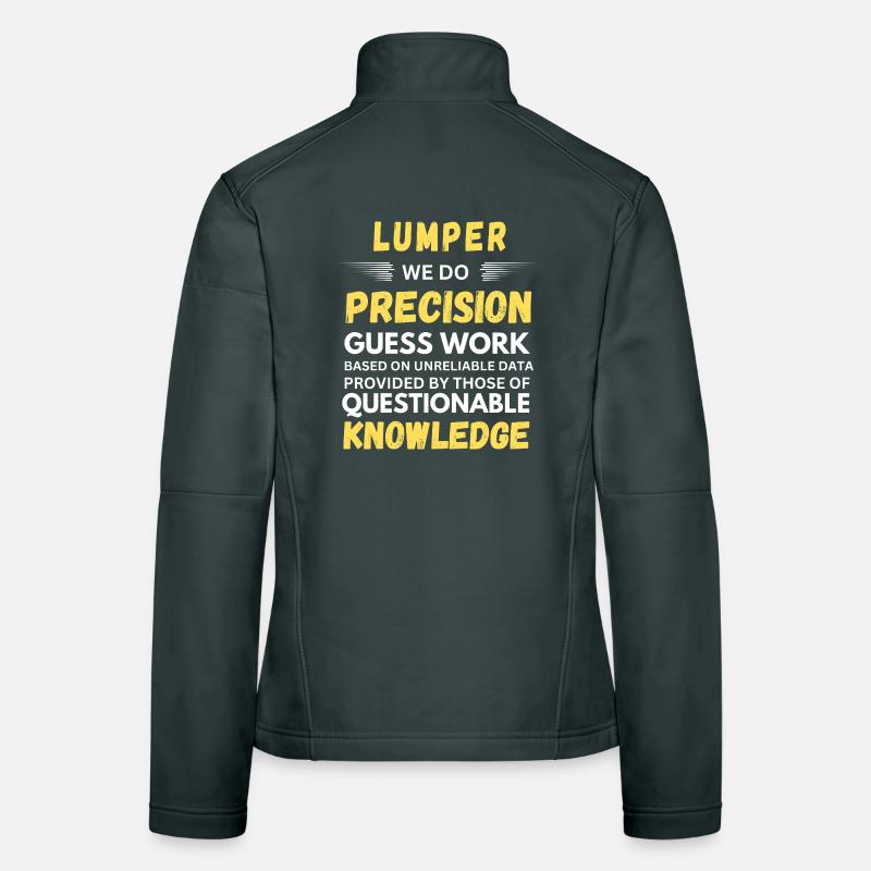 Lumper Précision Devine Entrepôt Drôle Veste en tissu softshell Femme