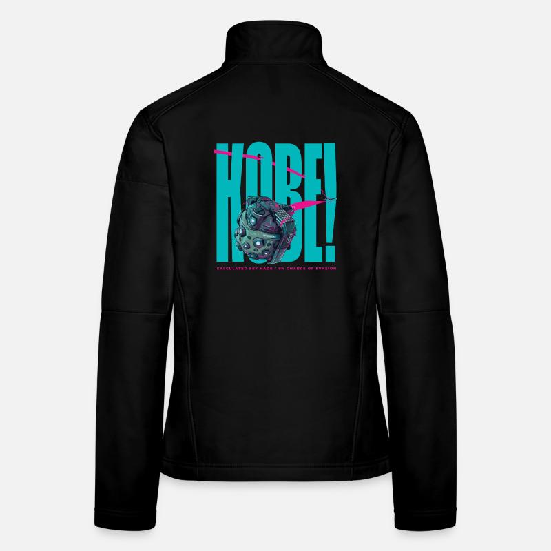 KOBE ! Calculée Sky Nade Veste en tissu softshell Femme