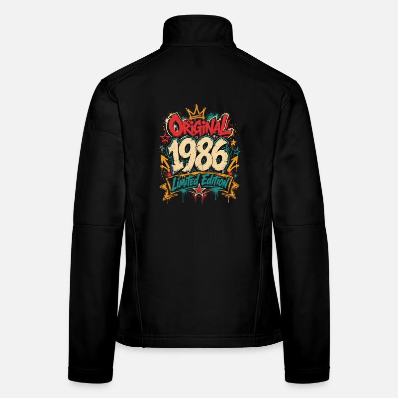 Original 1986 Limitierte Edition Frauen Softshelljacke