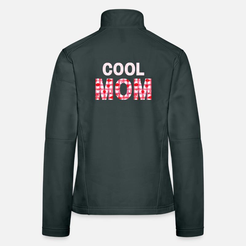 Herzplaid Mom Statement Frauen Softshelljacke