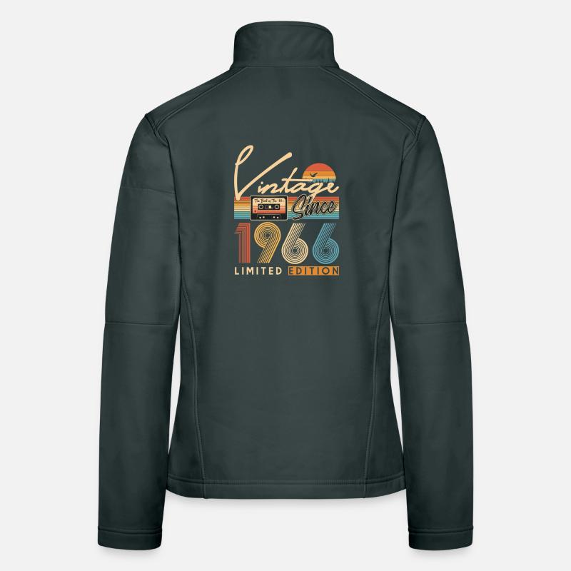 Anniversaire 60 Ans Veste en tissu softshell Femme