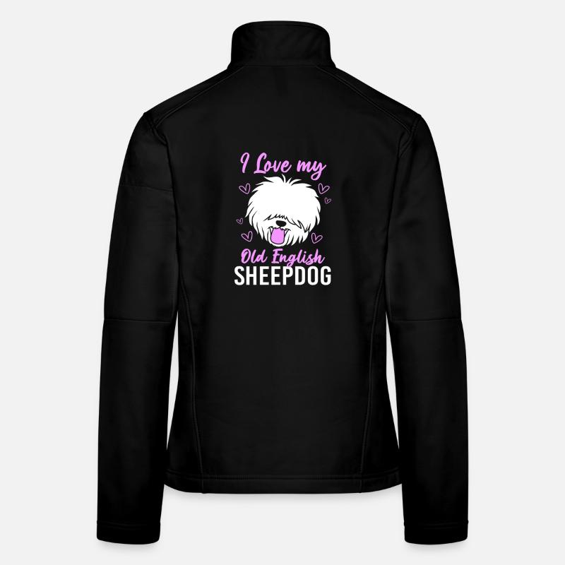 Berger anglais Veste en tissu softshell Femme