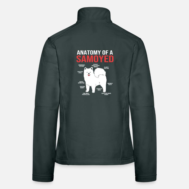 Samoyed Dog Samoyed Women's Softshell Jacket