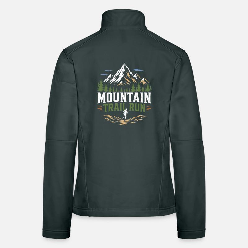 Course de montagne Veste en tissu softshell Femme