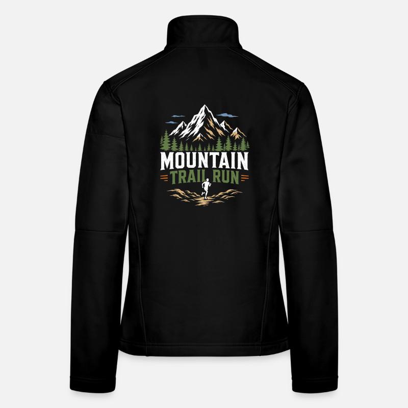 Mountain Trail Run Frauen Softshelljacke