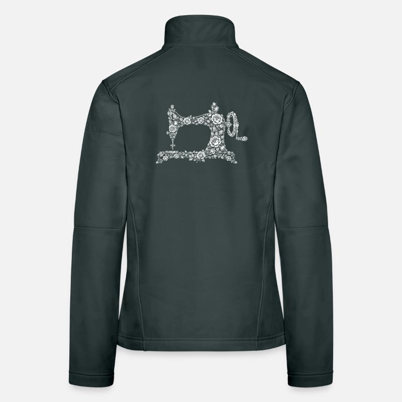 sewing machine Women's Softshell Jacket