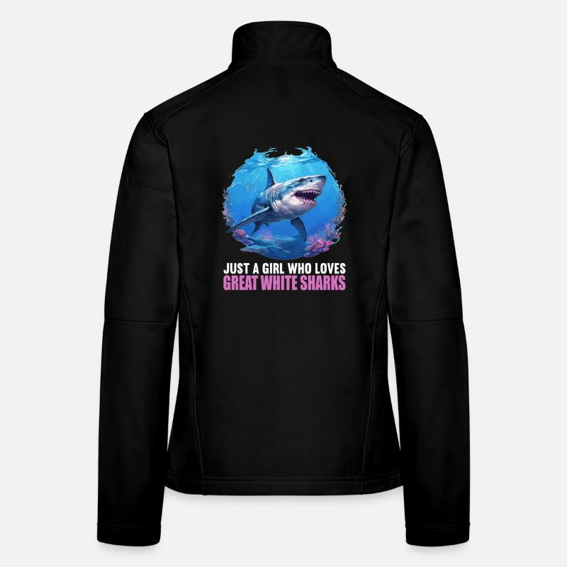 Great White Shark Great White Shark Women's Softshell Jacket