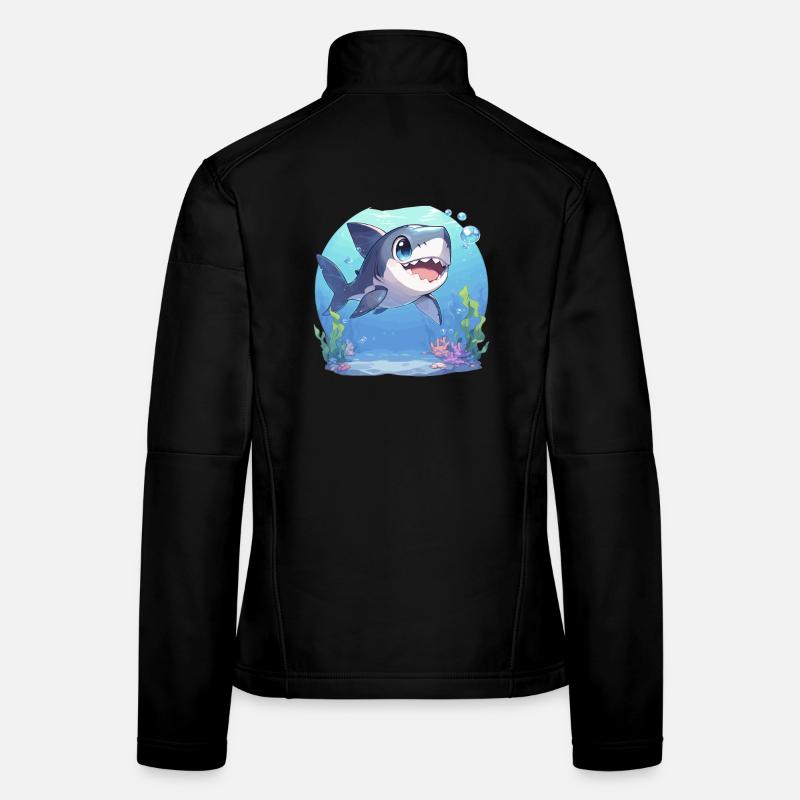 Requins Requin Veste en tissu softshell Femme