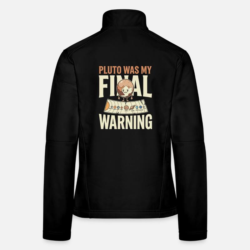 Pluto Justice for Pluto Never forget Pluto Women's Softshell Jacket