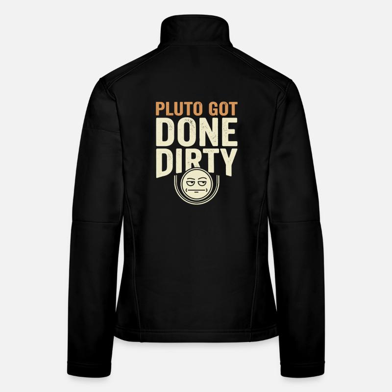 Pluto Justice for Pluto Never forget Pluto Women's Softshell Jacket