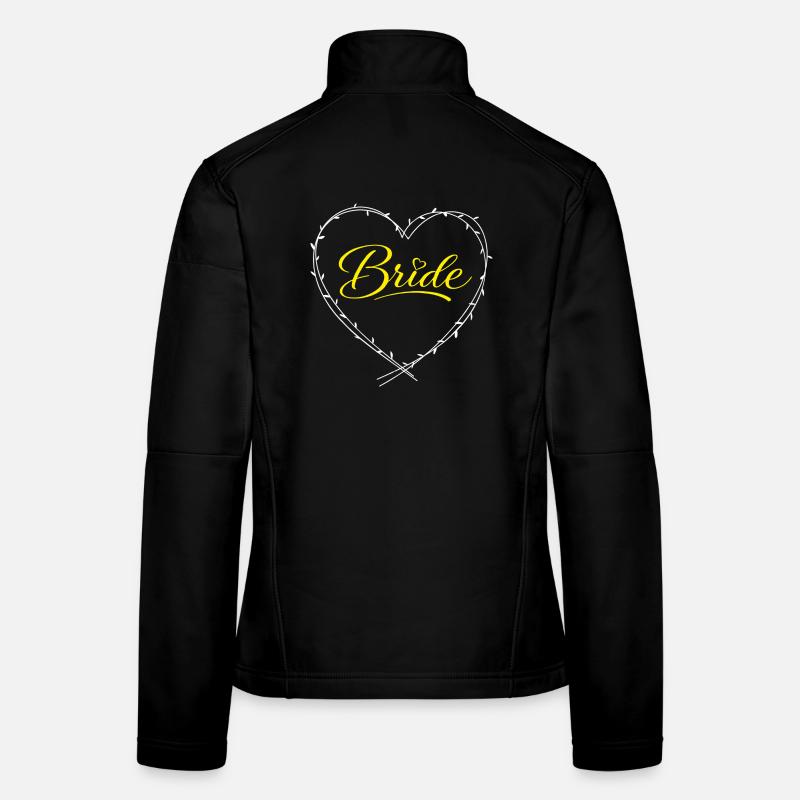 Mariée Veste en tissu softshell Femme